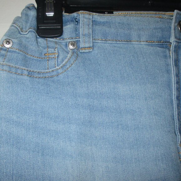 7 FOR ALL MANKIND SLIMMY Boys Size 14 Light Wash Stretch Denim Jeans - Picture 6 of 11